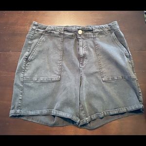 BKE Size 31 Womens Modal Blend Stretch Shorts Gray